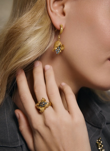 Фото Кольцо Campana Fiore di Firenze GAN001-26220 LTOPAZIO 1056