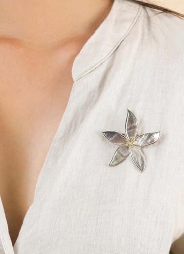 Фото Брошь Les Essentiels Botanic Nature Bijoux 10-23930