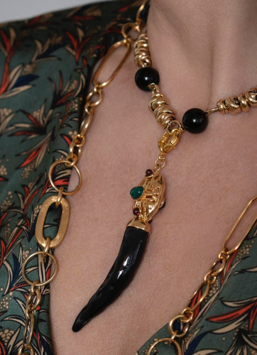 Фото Кулон Bane BA01105158 black/green