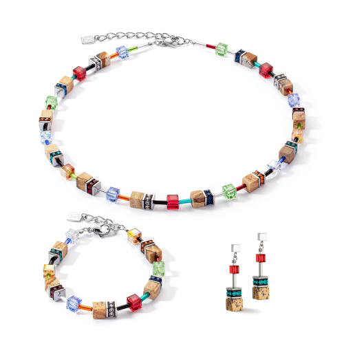 Фото Серьги Multicolour Brown Coeur de Lion 3018/21-1511