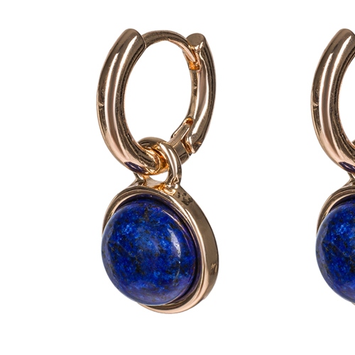 Фото Серьги NATURAL LAPIS Elegia Fiore Luna LE1111 BL/G