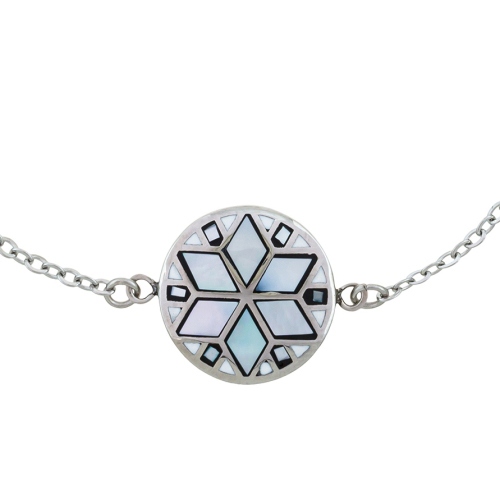 Фото Браслет MANDALA Art Deco Fiore Luna CB03197-1 BL/S