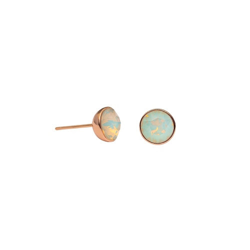 Фото Пусеты White Opal Kristal Fiore Luna SWE298 WO RG