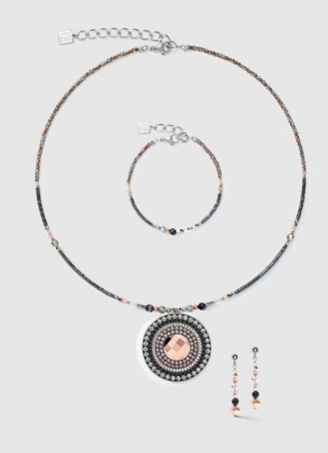 Фото Серьги Grey-Crystal Coeur de Lion 5035/21-1218