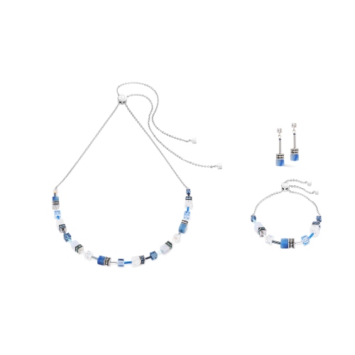 Фото Колье Blue-Silver Coeur de Lion 3035/10-0717