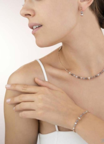 Фото Серьги Beige-Grey Coeur de Lion 4992/21-1012