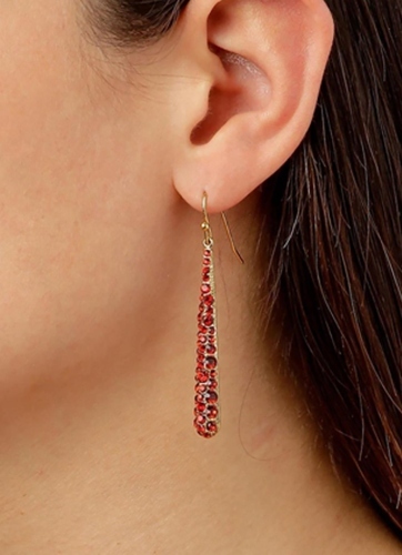 Фото Серьги BLAZE SG RED Dyrberg Kern 370060