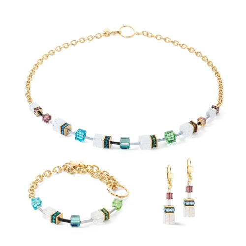 Фото Серьги Multicolour Gold Coeur de Lion 3040/20-1516