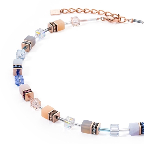 Фото Колье Light blue-Beige Coeur de Lion 4905/10-0738