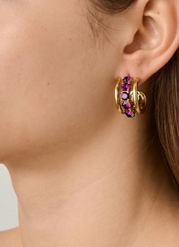 Серьги HELEN SG PINK НЕТ В ФИДЕ DYRBERG/KERN 450095