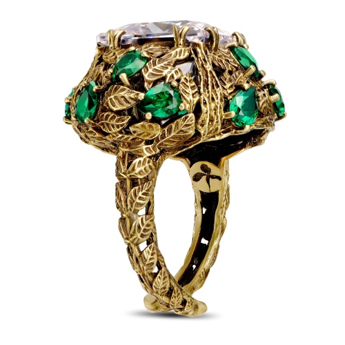 Фото Кольцо ALLORO Fiore di Firenze AN7701 CRYSTAL