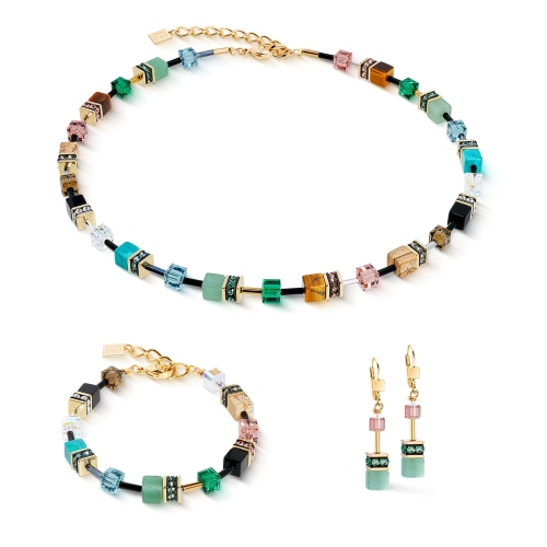 Фото Серьги Multicolour Art Nouveau Coeur de Lion 4905/20-1578