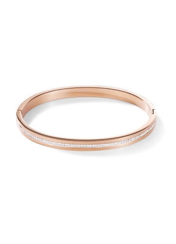 Фото Браслет Crystal-Rosegold 19 см Coeur de Lion 0226/37-1800