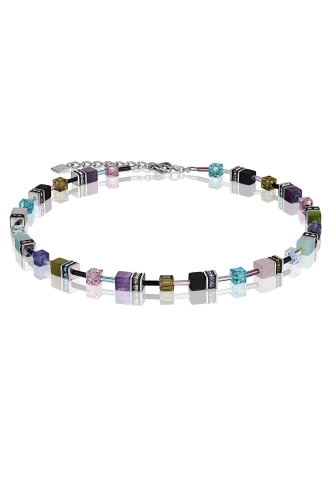 Фото Колье Multicolor Gemstone Vintage Coeur de Lion 4905/10-1562