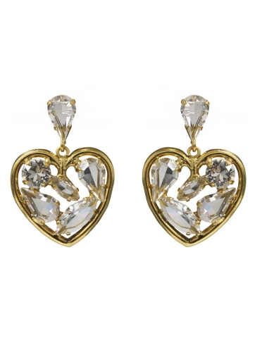 Фото Серьги Сердце Claudio Canzian CC00202772 gold