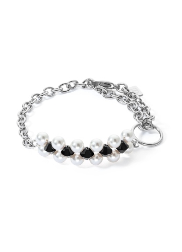 Фото Браслет Black-Silver Coeur de Lion 4080/30-1317
