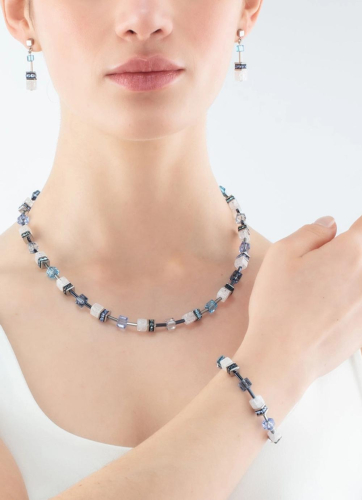 Фото Колье Blue-White Coeur de Lion 3018/10-0714