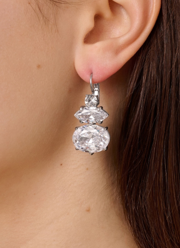 Фото Серьги PARSANA SS CRYSTAL Dyrberg Kern 470013