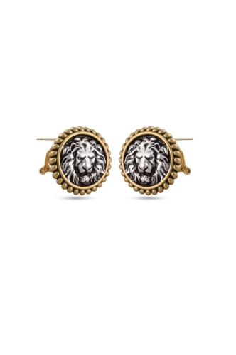 Фото Серьги Silver/Gold Uvelina AN00 0010AG-00E