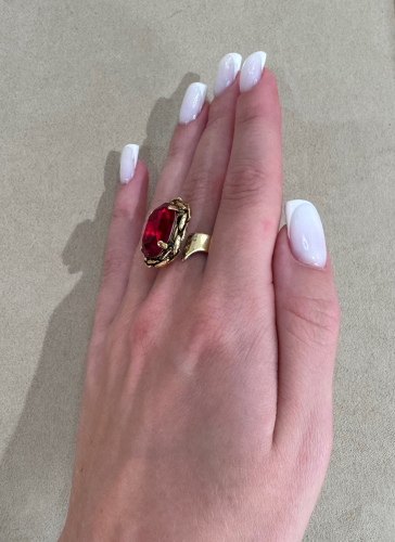 Фото Кольцо Claudio Canzian CC00201562 red