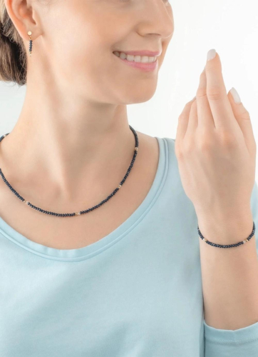 Фото Браслет Dark Blue Coeur de Lion 2033/30-0721