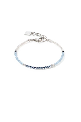 Фото Браслет Light Blue-Silver Coeur de Lion 6006/30-0741