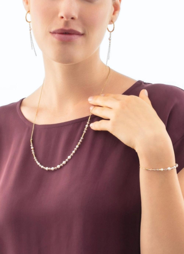 Фото Серьги Beige-Gold Coeur de Lion 4310/21-1016