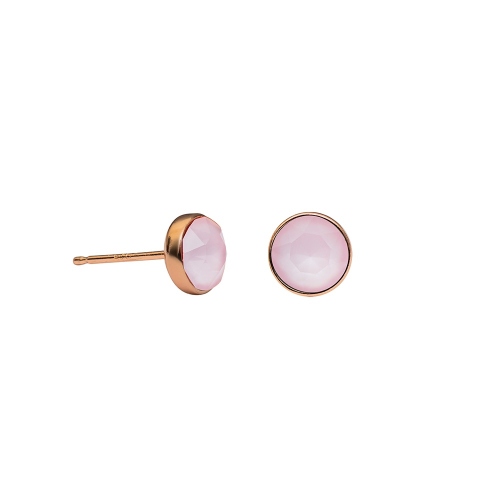 Фото Пусеты Crystal Powder Rose Kristal Fiore Luna SWE297 PR RG