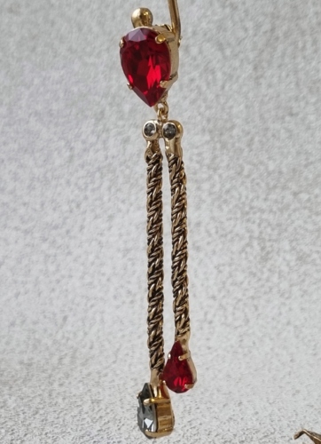 Фото Серьги "Хромосомы" Claudio Canzian CC00202190 red