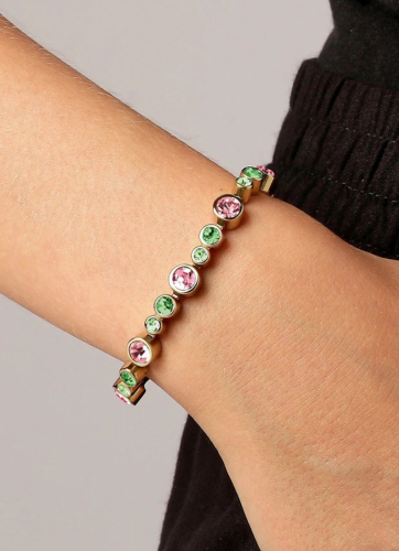 Фото Браслет TERESIA SG ROSE/GREEN Dyrberg Kern 420108