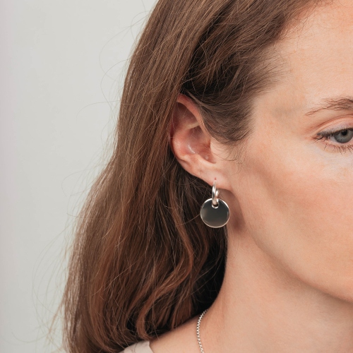 Серьги silver coin Mason ACE28333-02 S