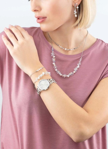 Фото Браслет White-Silver Coeur de Lion 1124/30-1417