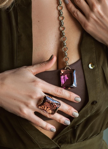 Фото Кольцо Claudio Canzian CC00201029 violet