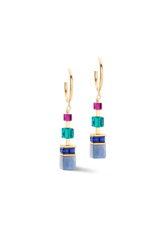 Фото Серьги Multicolour Gemstone Coeur de Lion 3039/21-1561