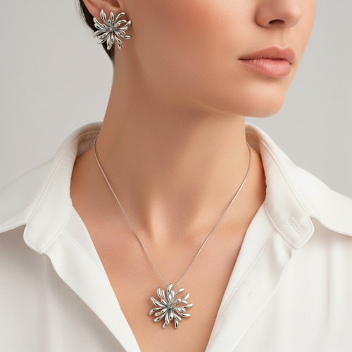 Комплект колье+серьги Fiore Luna SG201746E-002 S