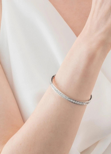 Фото Браслет Crystal-Silver Coeur de Lion 0131/37-1817