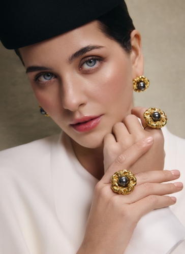 Фото Кольцо Turbante Fiore di Firenze GAN001-26240 ANTRACITE 1025