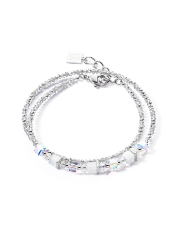 Фото Браслет Joyful Colours Grey White Coeur de Lion 4564/30-1400