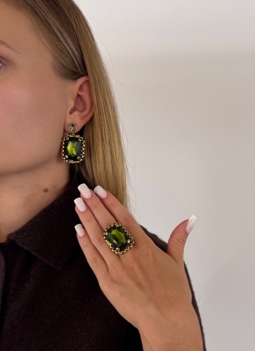 Фото Серьги Claudio Canzian CC00202856 green