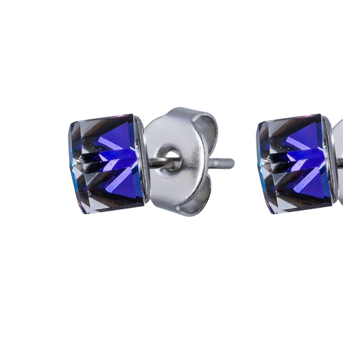 Фото Пусеты Crystal Blue Fiore Luna Classic SWE0127/1 B S