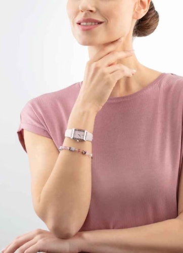 Набор Rose-Silver (часы 1 шт., браслет 1 шт.) Coeur de Lion 7670/53-1917