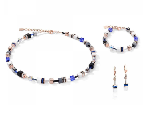 Фото Серьги White-Blue Coeur de Lion 4013/20-0700