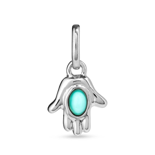 Фото Подвеска HAMSA с серебром UNOde50 CHA0216TQSMTL0U
