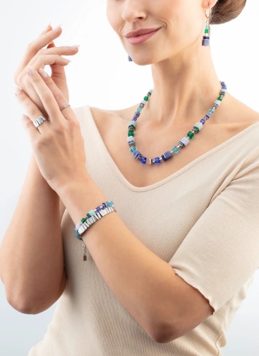Фото Браслет Precious Statement silver ocean Coeur de Lion 3039/30-0705