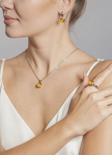 Фото Кольцо Firenze Qudo 611910 BR/S