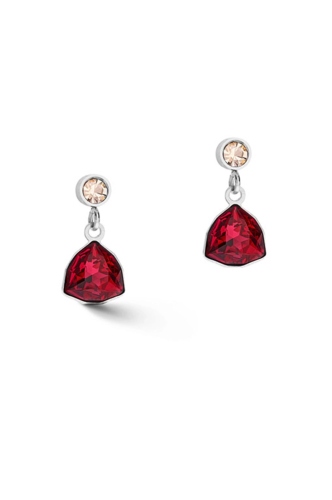 Фото Серьги Triangle Red Coeur de Lion 5032/21-0300
