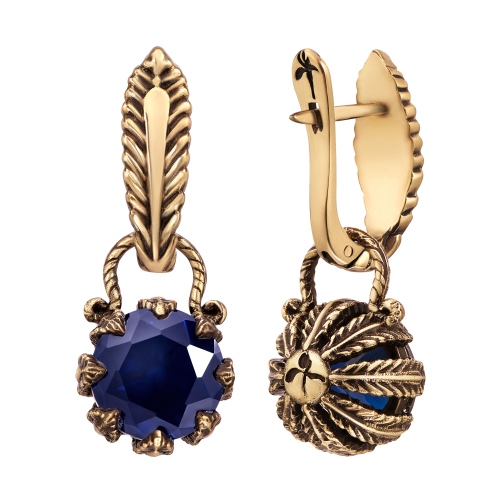 Фото Серьги SIGNORE DEI MARI Fiore di Firenze OR2033 BLU