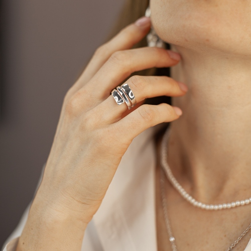 Фото Кольцо SILVER Fiore Luna Classic Fiore Luna KBR02748-03