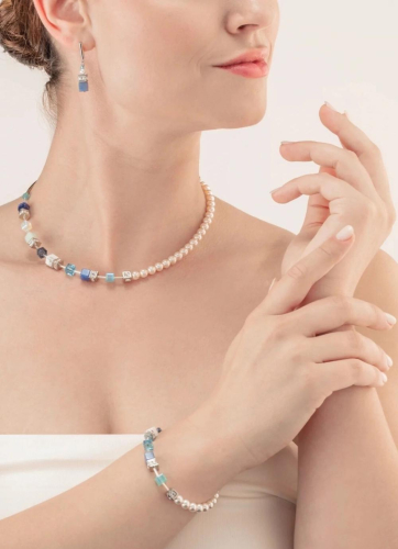 Фото Серьги Blue-aqua Coeur de Lion 5086/21-0737