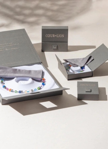 Фото Серьги Forest bicolor Olive Green Coeur de Lion 2838/21-0905